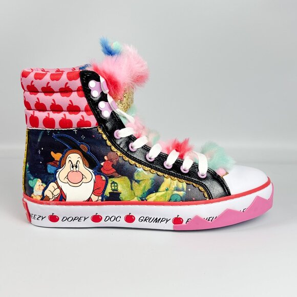Irregular Choice Disney Princess Snow White Heigh Ho Sneakers Size 38 - Picture 8 of 8